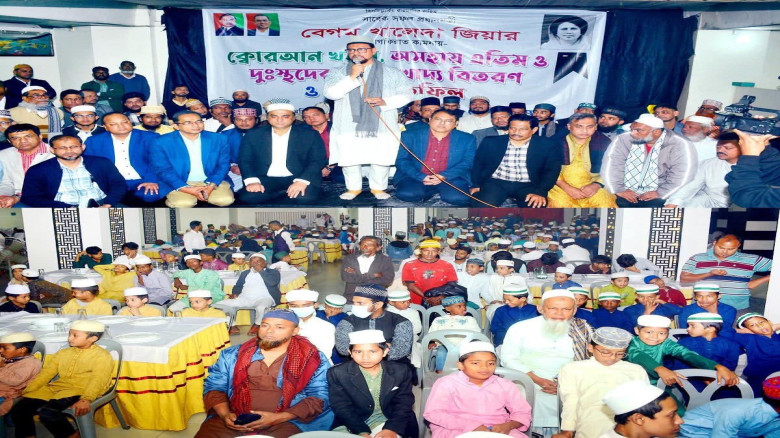 বেগম খালেদা জিয়ার মাগফেরাত কামনায় দোয়া মাহফিলে ডা. শাহাদাত হ