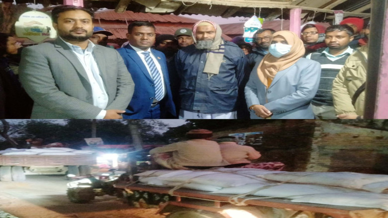 নাচোলে বালাই নাশক ডিলারের কাছ থেকে অবৈধভাবে মজুদ১৭১ বস্তা সা