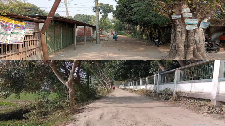 দীর্ঘ ২০ বছরেও উন্নয়নের মুখ দেখেনি খুবজীপুর ইউনিয়নের ৮ নং ও