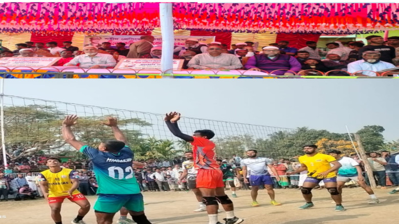 শহীদ প্রেসিডেন্ট জিয়াউর রহমানের স্মৃতি স্মরণে  ভলিবল টুর্নাম