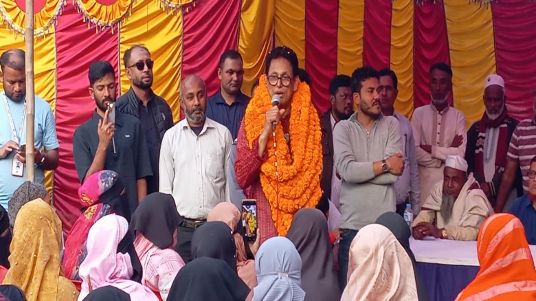 কচুয়ার সদর ৭ নং ইউনিয়নে ড. আ ন ম এহছানুল হক মিলনের পথসভা ও