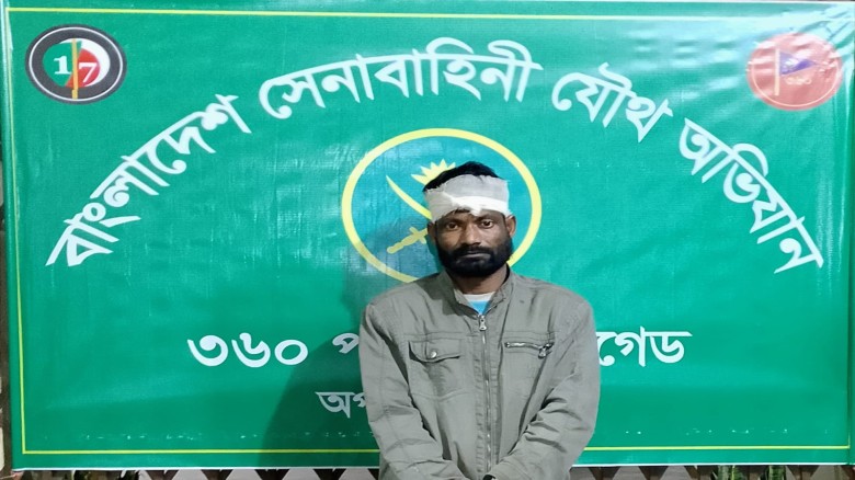 সেনাবাহিনীর অভিযানে নবীগঞ্জ থেকে ৪০পিস ইয়াব ও ১৬ হাজার টাকা 