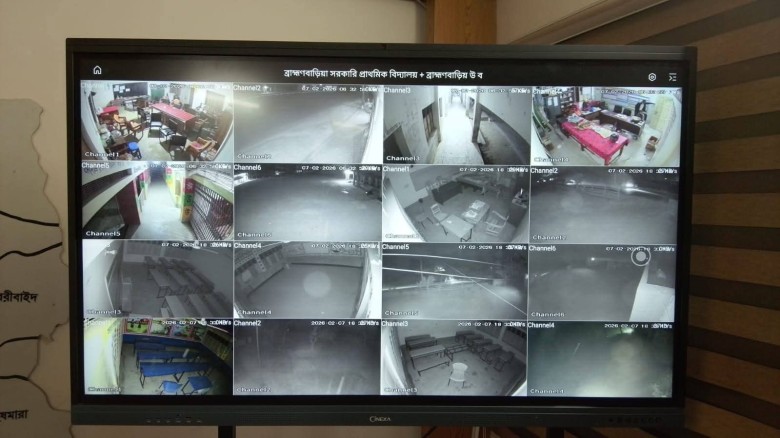 মধুপুরে নিরাপত্তা নিশ্চিত করতে ৮৯ ভোটকেন্দ্র সিসি ক্যামেরার 