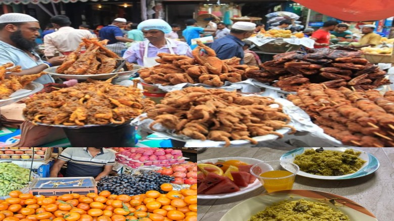 নাসিরনগরে দোকানে দোকানে রমজানের বাহারী রকমের ইফতারের সমাহার