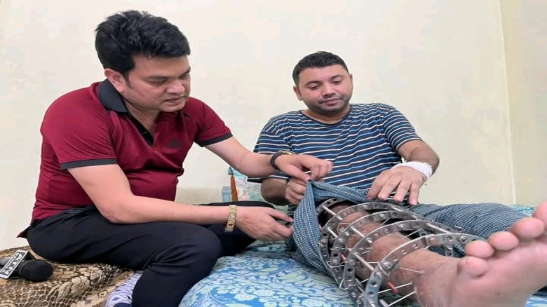 অনুসন্ধানী রিপোর্টের জেরে হামলা: সাংবাদিক সাজ্জাদ পঙ্গু