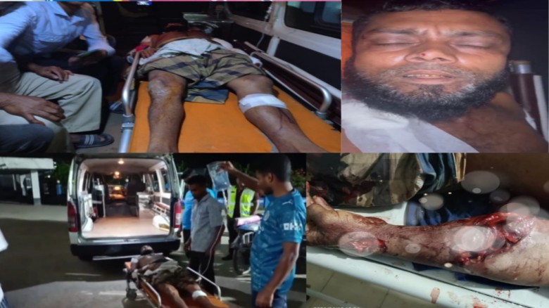 পাঁচবিবিতে পূর্ব শত্রুতার জেরে নৃশংস হামলা, মৃত্যুর সাথে লড়ছ