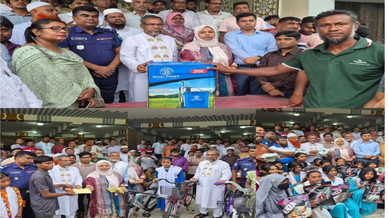 গুরুদাসপুরে আইন-শৃঙ্খলা সভা ও বিভিন্ন উন্নয়ন সহায়তা বিতরণ। এ