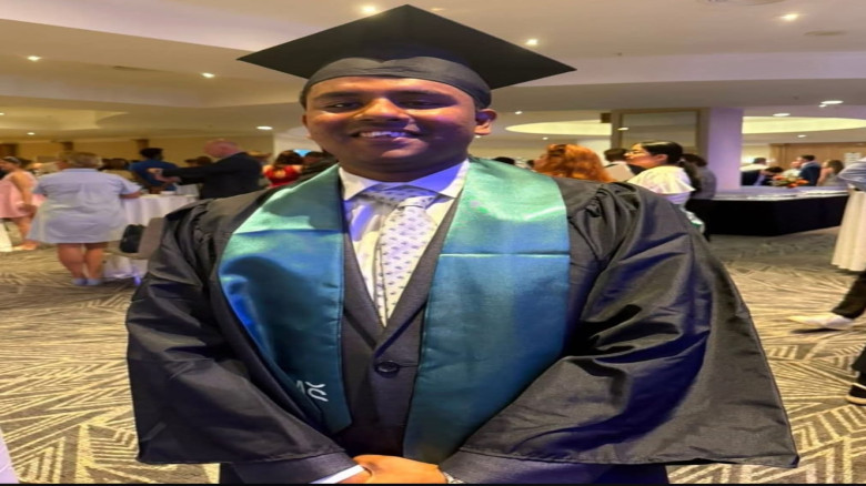 বেলজিয়ামে ডিস্টিংশনসহ মাস্টার্স, নগরকান্দার সাদ সিদ্দিকি