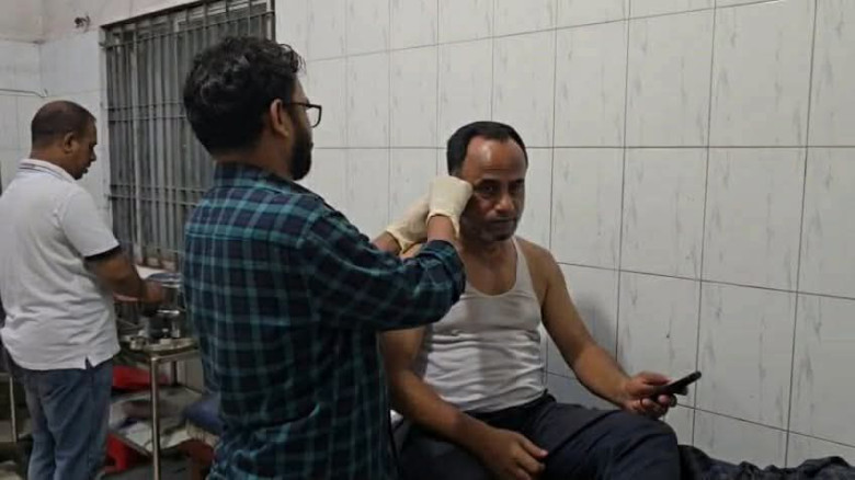 ড্রেজার বসানো নিয়ে বিরোধ: ব্যবসায়ীর কানে কামড় অভিযোগ বিএনপি 