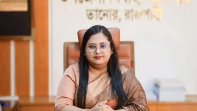 তানোরে শীর্ষ ৫ পদসহ শতাধীক পদের দায়িত্বে ইউএনও নাইমা খান