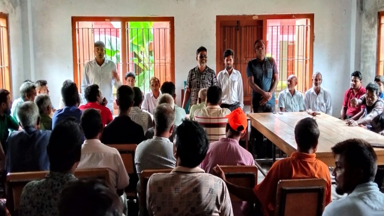 আউচপাড়া ইউনিয়ন পরিষদে সার্বিক উন্নয়নমূলক কাজের অগ্রগতির জন্য আলোচনা সভা।...